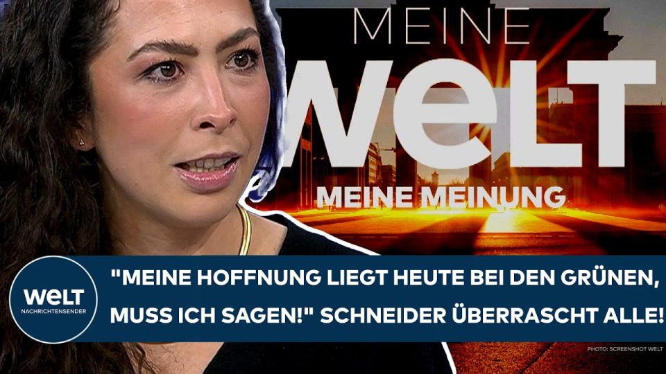 Kommentatorin Anna Schneider diskutiert Minderheitsregierung und Antisemitismus-Debatte im WELT-Studio