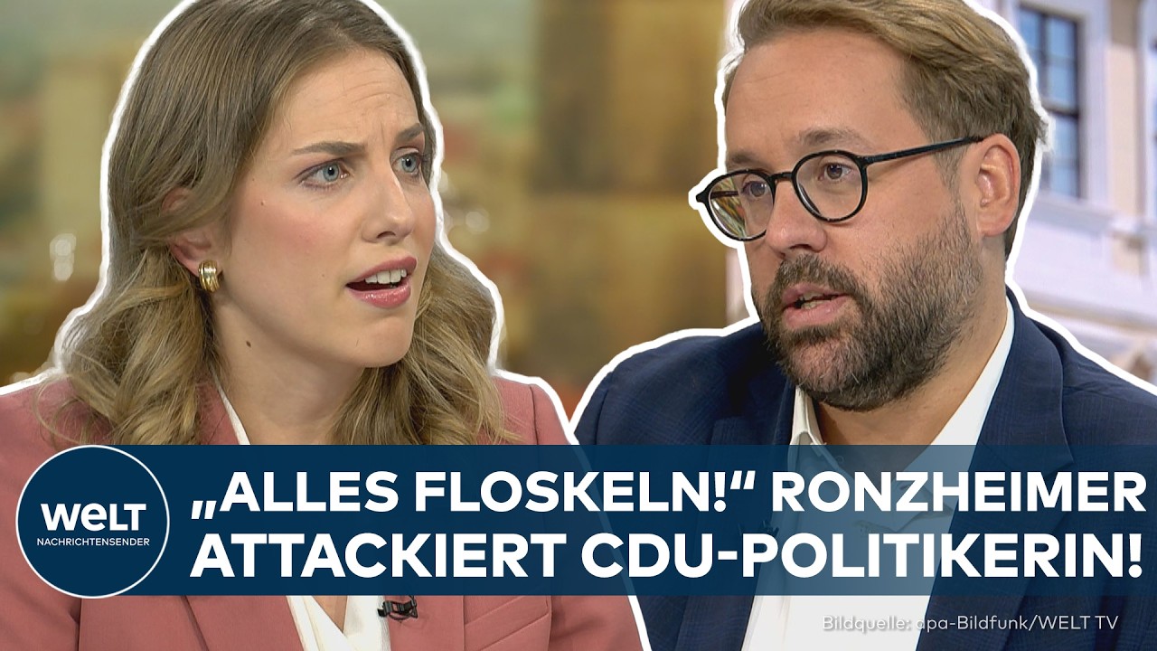CDU Wahldebakel – CDU-Politikerin Wiebke Winter im TV-Studio nach dem Wahldebakel der CDU in Sachsen-Anhalt