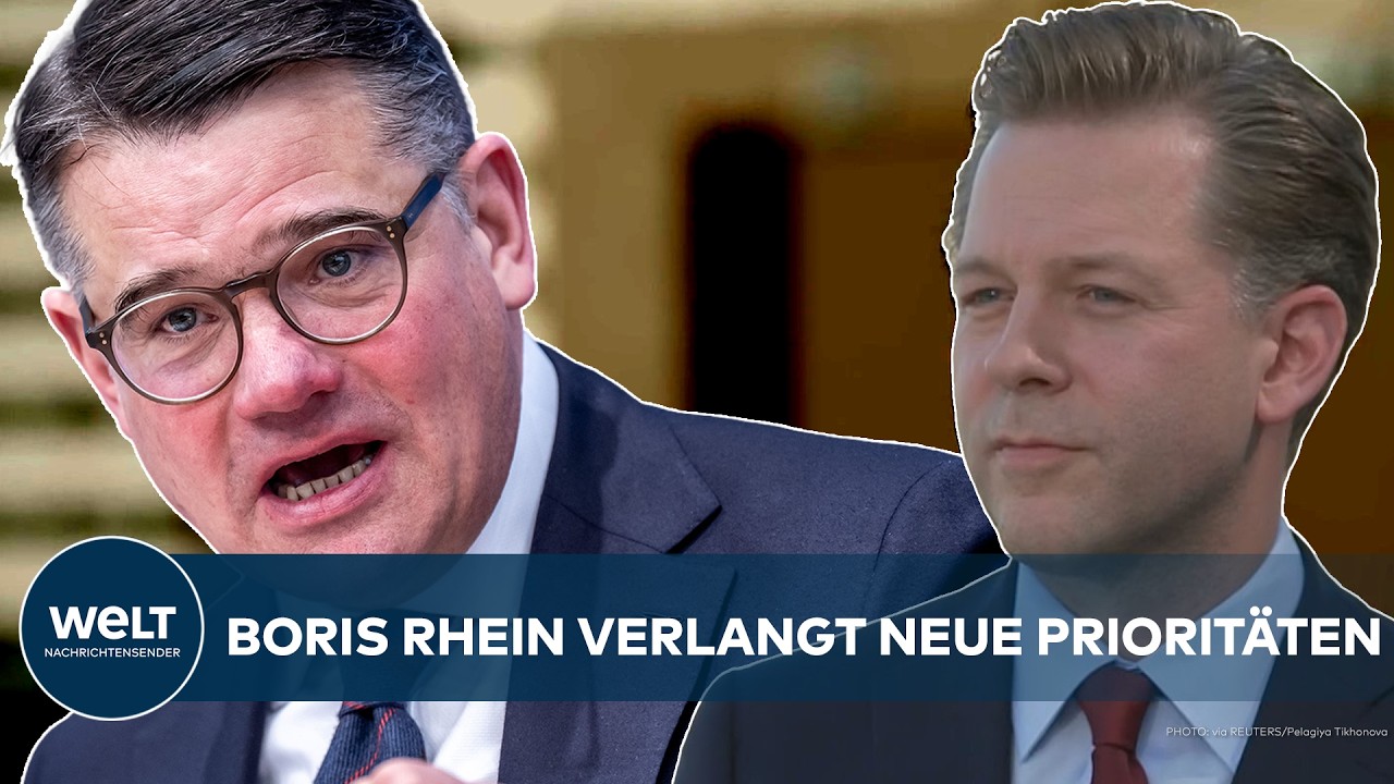 Boris Rhein Reform – CDU-Ministerpräsident Boris Rhein spricht über Reformen und Wirtschaftswachstum in Deutschland