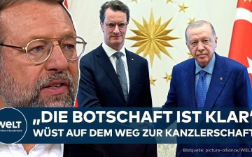 Hendrik Wüst Kanzlerschaft – Hendrik Wüst in Ankara vor dem türkischen Regierungssitz – Spekulationen über Kanzlerschaft neh…