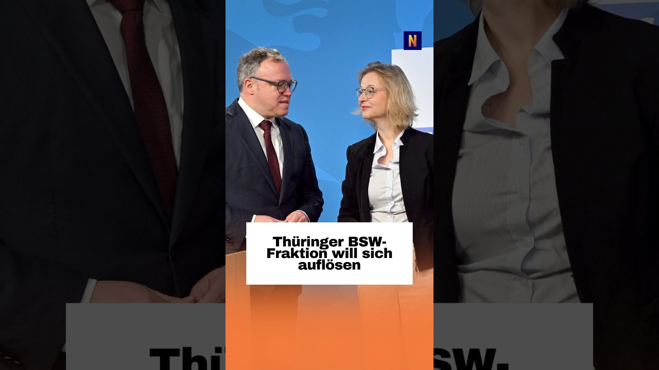 BSW-Fraktionssitzung im Thüringer Landtag – BSW-Fraktion Thüringen vor der Auflösung