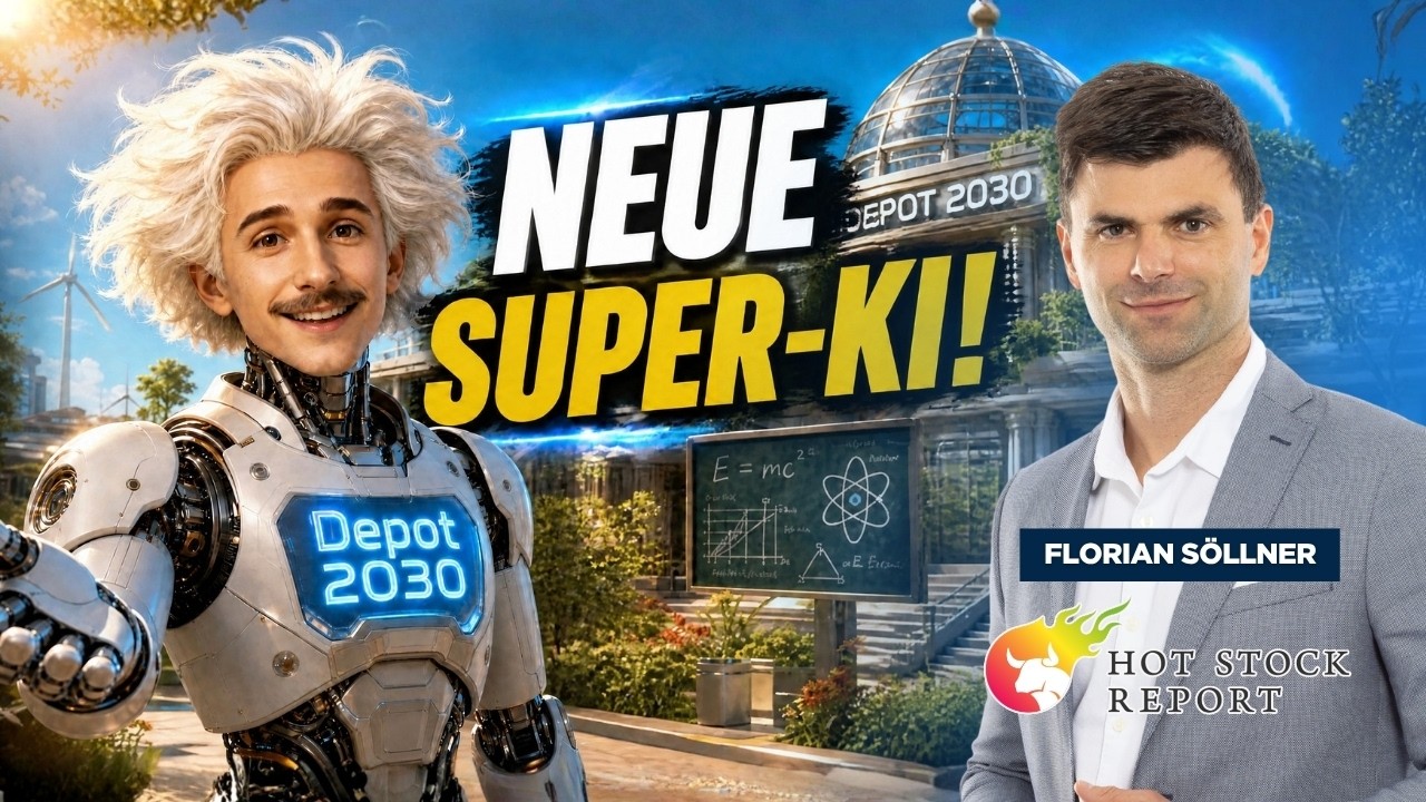 Digitale Darstellung von KI-Aktien-Charts mit Nvidia- und Crowdstrike-Logos auf einem Börsenbildschirm