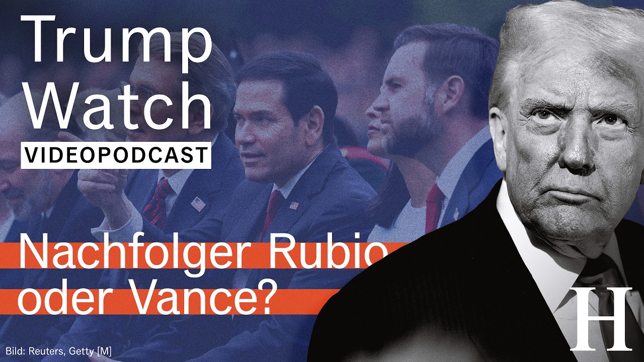 JD Vance und Marco Rubio bei offiziellen Auftritten – zwei Favoriten für die Trump Nachfolge in der Republikanischen Partei