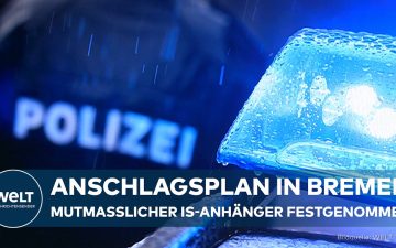Anschlagsplan Bremen – Polizeiabsperrung vor einer Kirche in Bremen nach dem Anschlagsplan eines IS-Verdächtigen