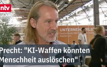 Philosoph Richard David Precht spricht über KI und Jugend sowie die Risiken von Künstlicher Intelligenz