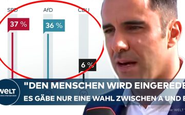 CDU Mecklenburg-Vorpommern – CDU-Spitzenkandidat Daniel Peters beim Interview im Wahlkampf-Endspurt zur Landtagswahl in Meck…