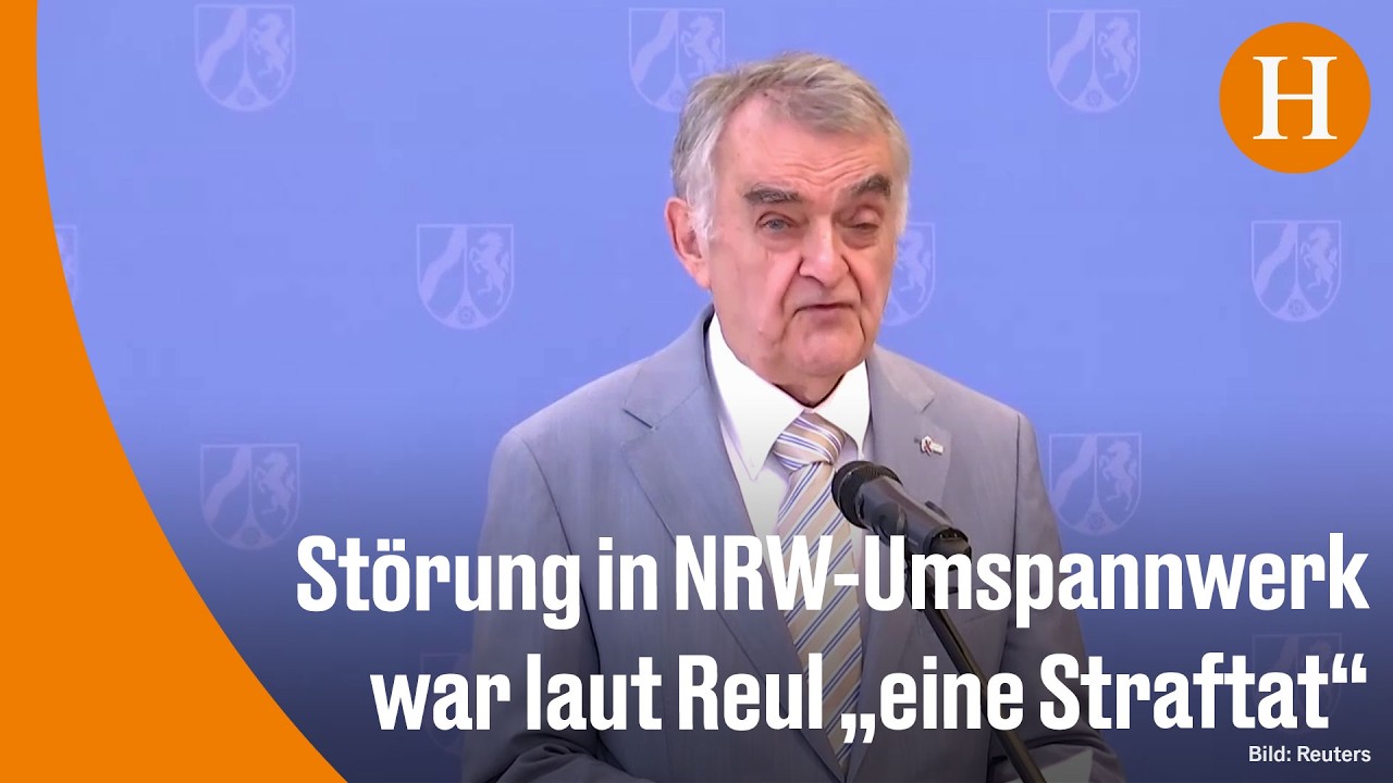 Sabotage Umspannwerk Bergheim – Blick auf ein Umspannwerk bei Nacht – Sabotage am Umspannwerk Bergheim bei Köln legt fünf Kr…