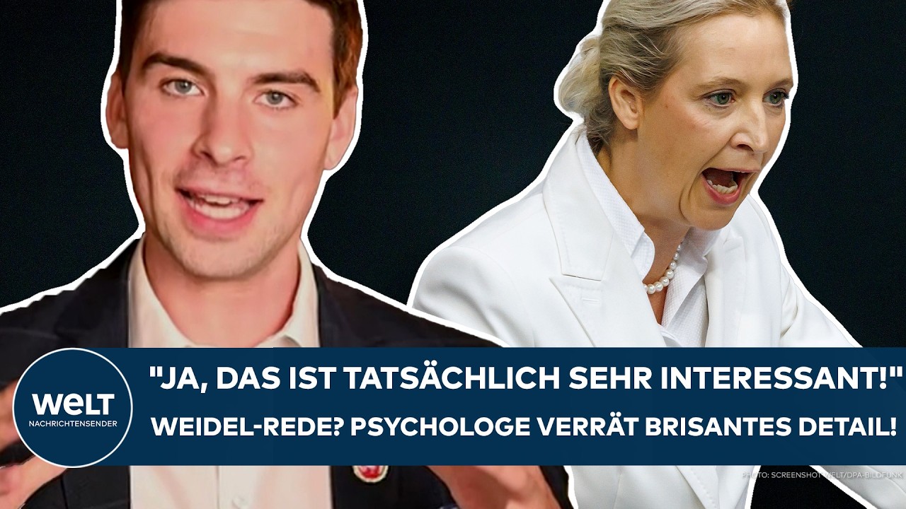 Generaldebatte Bundestag – Alice Weidel und Friedrich März stehen sich in der Generaldebatte im Bundestag gegenüber