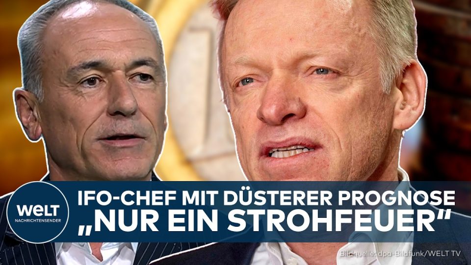 Wirtschaftswachstum Deutschland – IFO-Präsident Clemens Fuß kommentiert das Wirtschaftswachstum in Deutschland bei einer Pre…