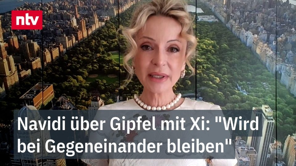 KI-Wettlauf USA China – Sandra Navidi erklärt den KI-Wettlauf zwischen den USA und China im ntv-Interview