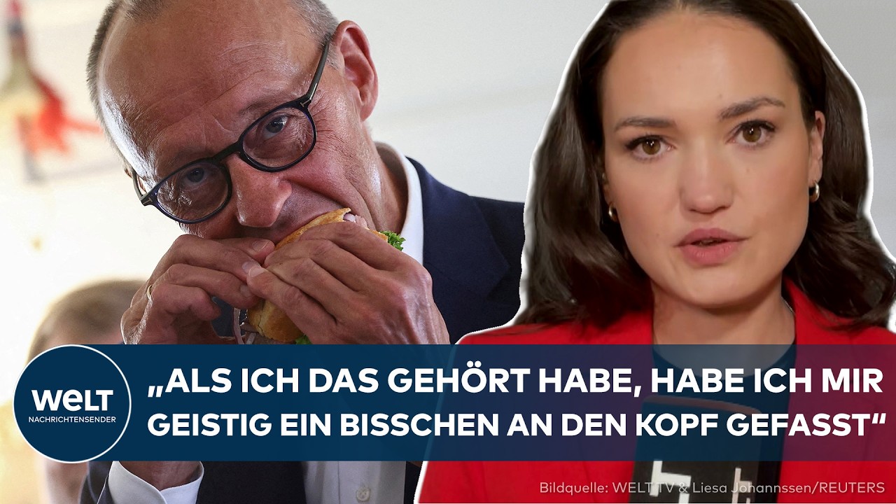 Merz Wutbürger Sachsen-Anhalt – Friedrich Merz beim Wahlkampfauftritt in Sachsen-Anhalt, umgeben von Protestierenden – Merz …