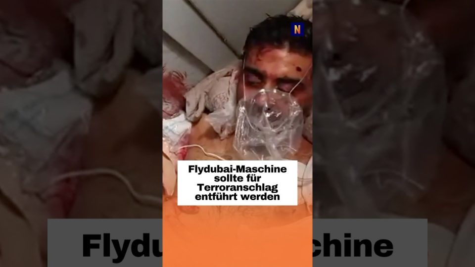 Flydubai Entführung – Flydubai-Flugzeug auf einem Flughafen – geplante Entführung für Terroranschlag vereitelt