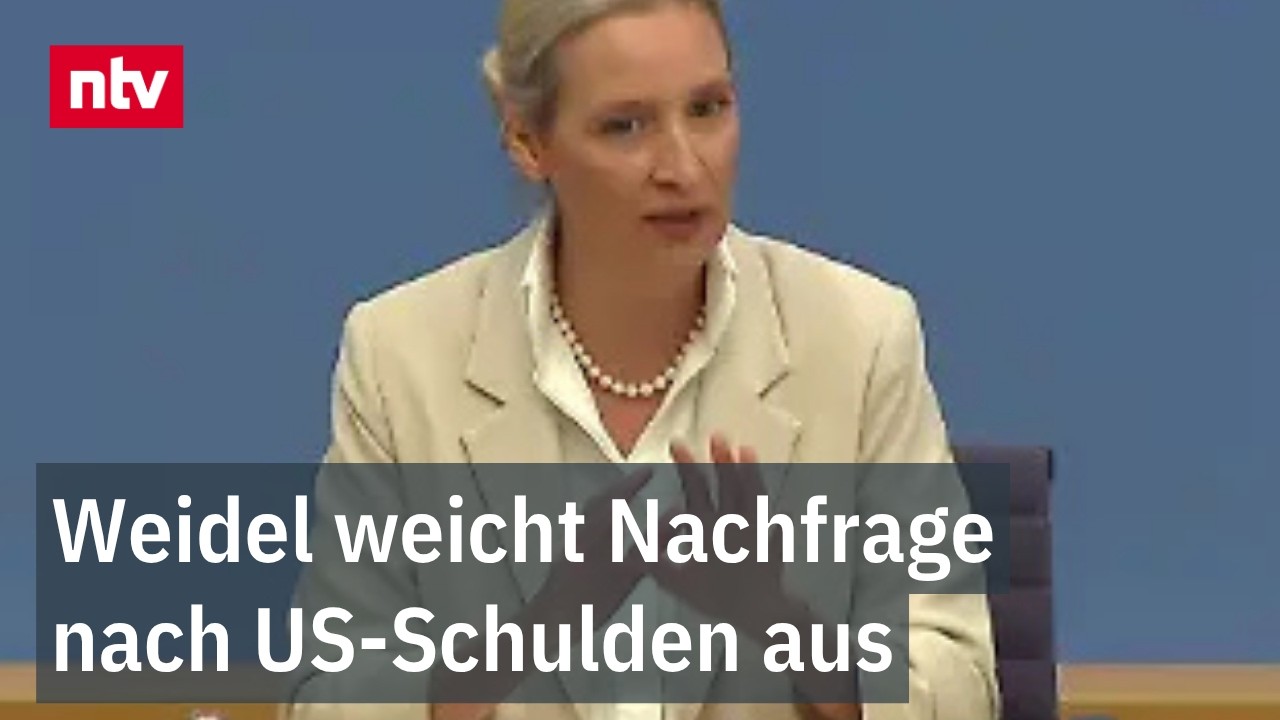 Deutschland bankrott – Alice Weidel spricht vor Publikum über Staatsverschuldung – Deutschland de facto bankrott