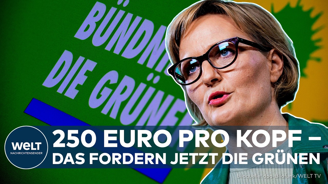 Grüne Politiker präsentieren Aktionsplan zur Energiepauschale von bis zu 250 Euro pro Kopf