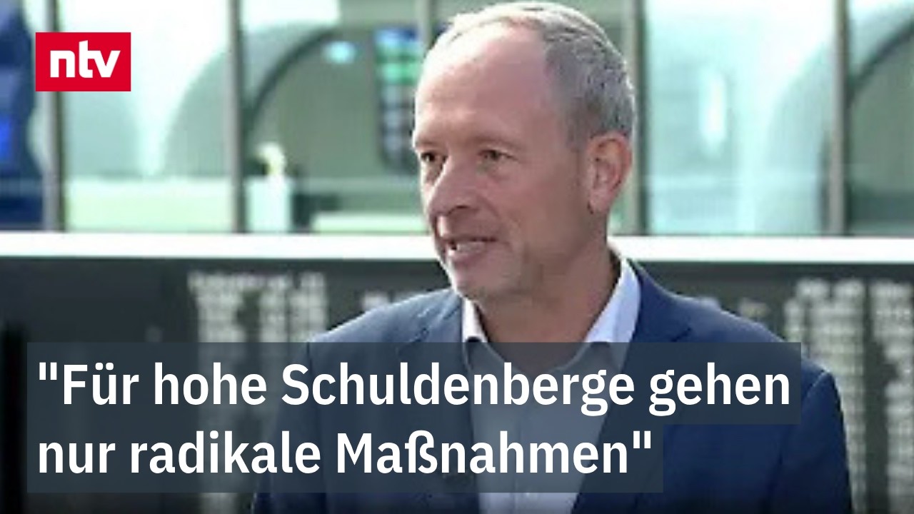 Grafik zu steigenden Staatsschulden und Zinsentwicklung – Notenbank-Intervention als möglicher Ausweg
