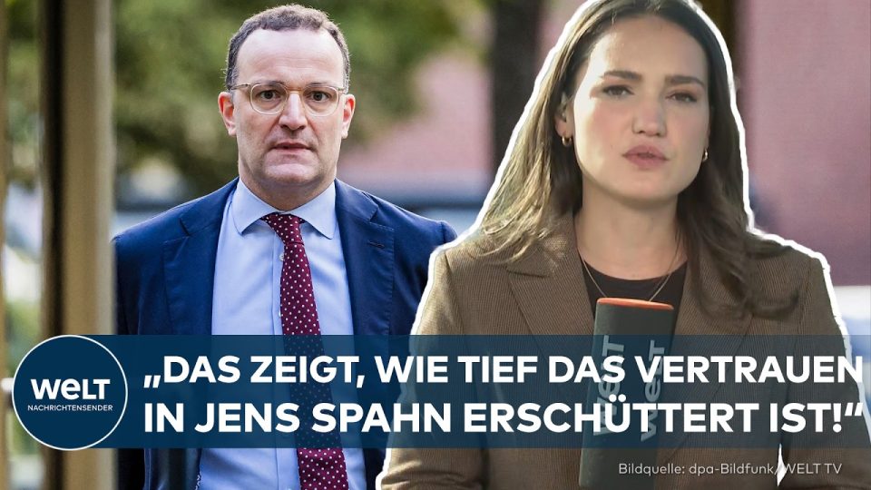 Sardinien-Affäre Spahn – Jens Spahn vor dem Bundestag – Rücktritt wegen der Sardinien-Affäre vom Haushaltsausschuss