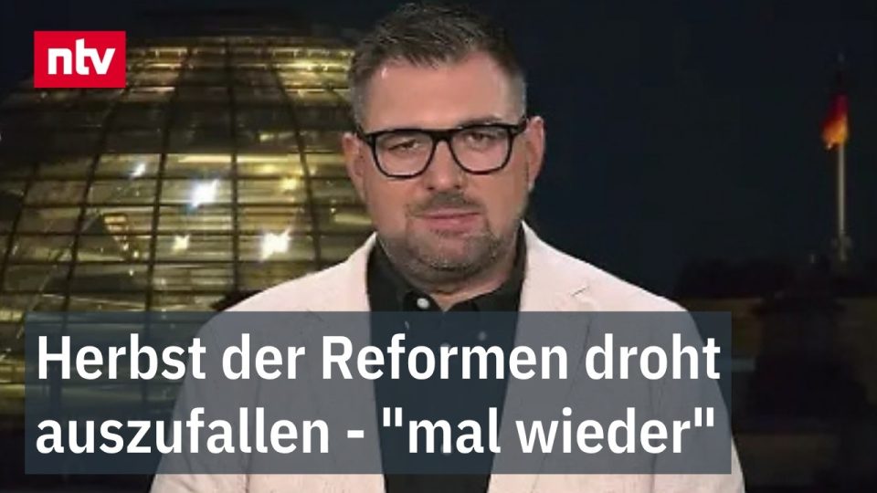 Bundeskanzler spricht über Reformstau Schwarz-Rot bei Pressekonferenz in Berlin
