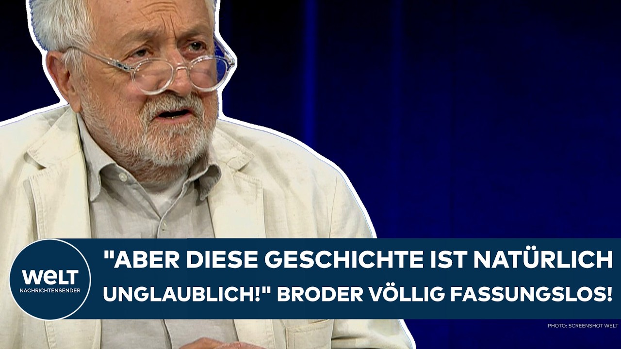 politische Mathematik – Henryk M. Broder im WELT-Studio – Kommentar zur politischen Mathematik rund um das AfD-Wahlergebnis