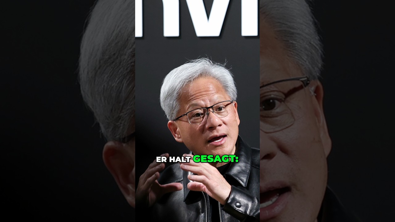 Jensen Huang, Nvidia CEO, spricht über Cybersecurity-Aktien als Wachstumsthema auf einer Konferenz