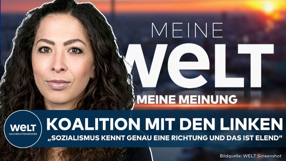 Berliner Reichstag bei Nacht – Symbol für die mögliche Koalition mit der Linken in Berlin