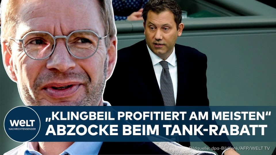 Zapfsäule an einer deutschen Tankstelle – Symbolbild für den Tankrabatt und hohe Spritpreise