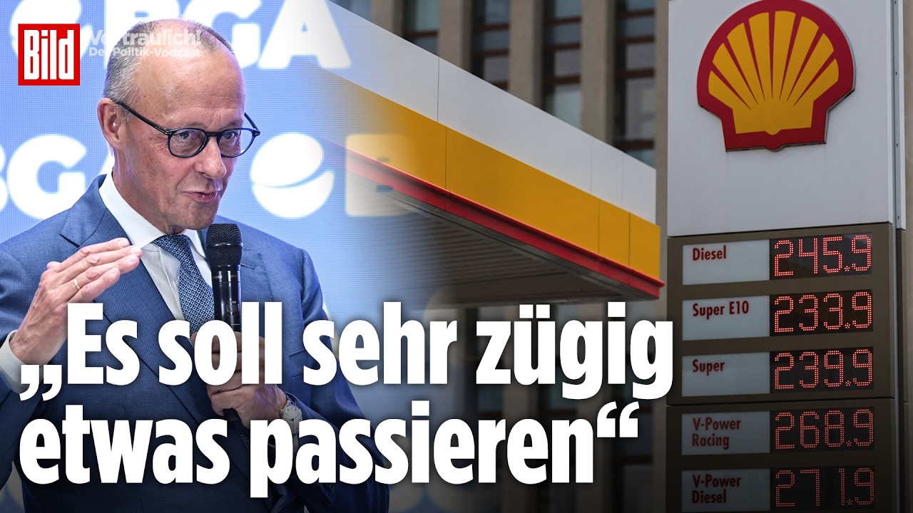 Spritpreise Merz – Bundeskanzler Friedrich Merz spricht beim BGA Unternehmertag 2026 über Spritpreise und Koalitionspolitik