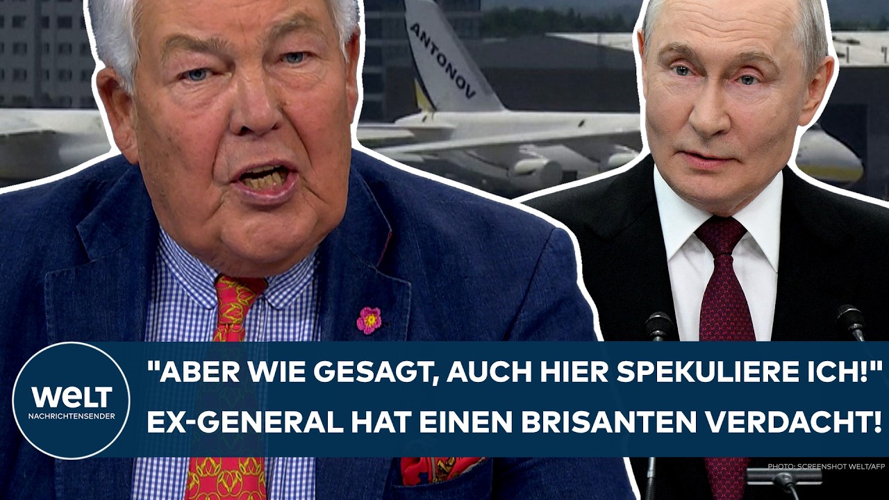 Ex-General Roland Carter im Studio beim Interview zum Russland Sabotage Verdacht im Ukraine-Krieg