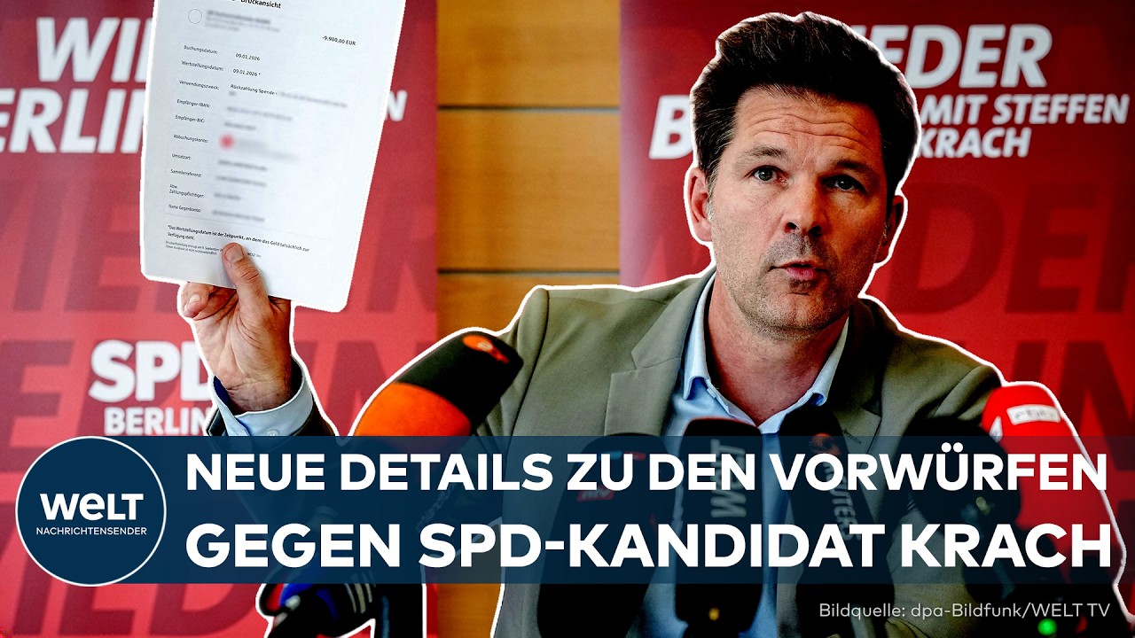 Steffen Krach Vorwürfe – Steffen Krach, SPD-Spitzenkandidat Berlin, im Fokus der Ermittlungen wegen Vorteilsnahme-Vorwürfen