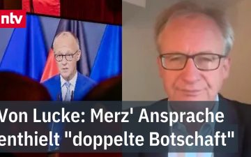Bundeskanzler Friedrich Merz bei einer Pressekonferenz – Friedrich Merz Strategie nach Wahlniederlagen
