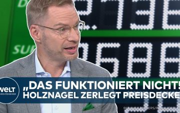 Reiner Holznagel, Präsident des Bunds der Steuerzahler, kritisiert den Tankrabatt und die deutsche Steuerpolitik im TV-Studio
