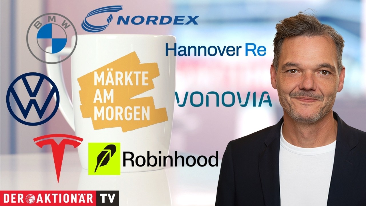 Börsenhändler beobachtet Kurse auf Monitoren – Märkte am Morgen mit Öl, Bitcoin und DAX im Fokus