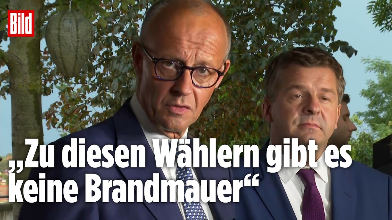 Brandmauer Merz – Friedrich Merz beim Wahlkampfauftritt in Sachsen-Anhalt – Brandmauer-Debatte und Wählerrückgewinnung