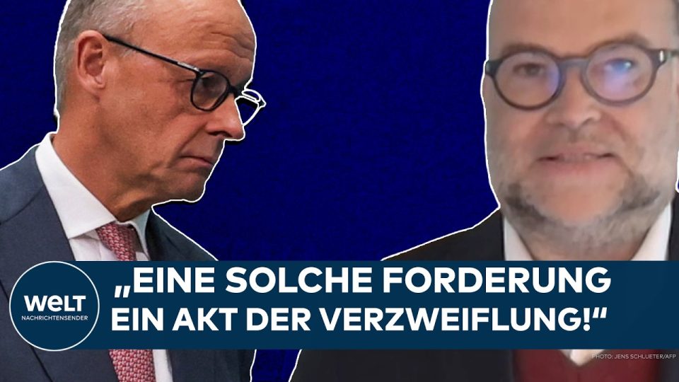 Politikwissenschaftler diskutiert CDU Minderheitsregierung und Koalitionskrise im TV-Studio
