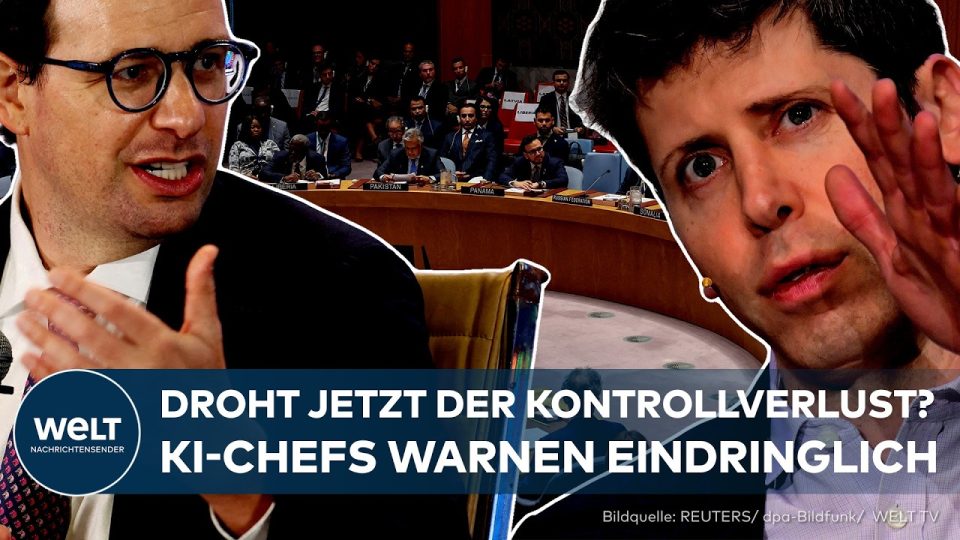 Sam Altman und Dario Amodei warnen vor KI-Risiken beim UN-Sicherheitsrat in New York