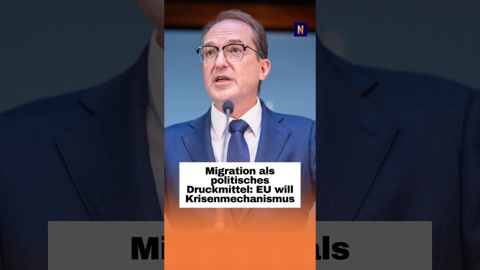 EU-Krisenmechanismus Migration – EU-Außengrenze mit Grenzschutzbeamten – EU-Krisenmechanismus gegen instrumentalisierte Migr…