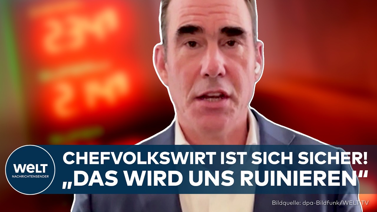 Spritpreise Deutschland – Zapfsäule an einer deutschen Tankstelle mit hohen Spritpreisen auf dem Display – Symbol für die Be…
