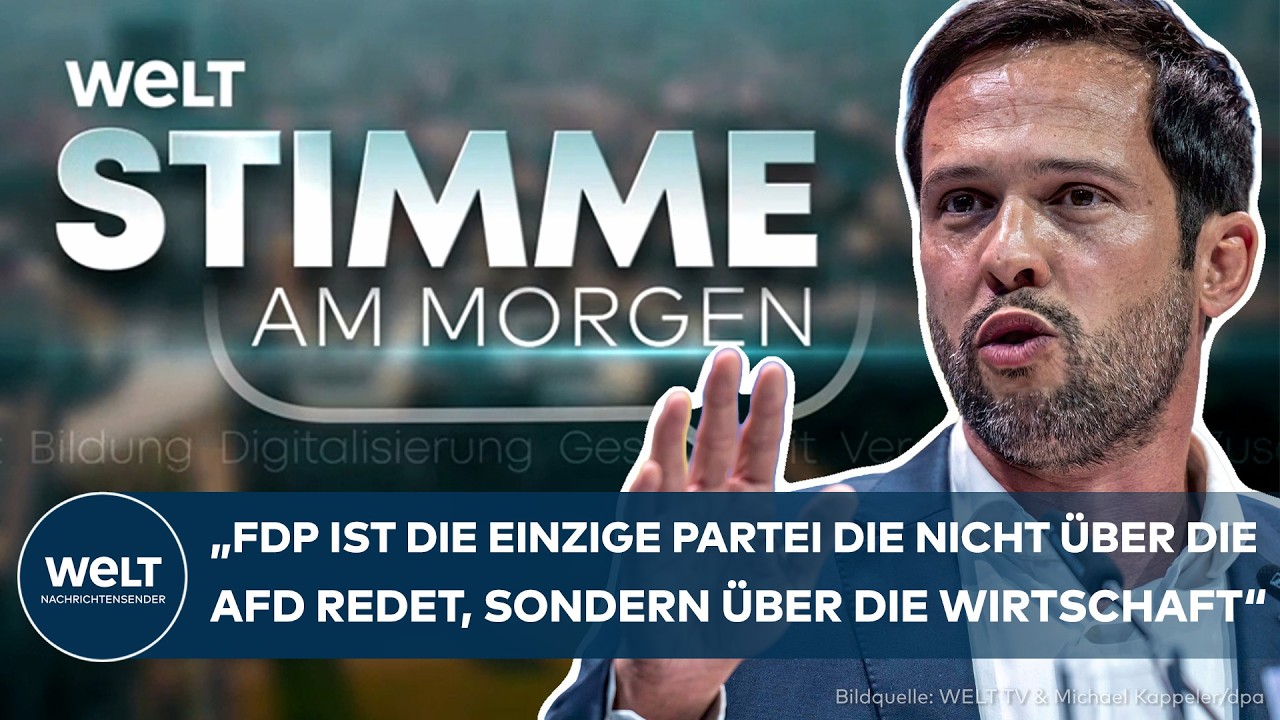 FDP-Generalsekretär Martin Hagen im Interview zur FDP Sachsen-Anhalt Landtagswahl 2026