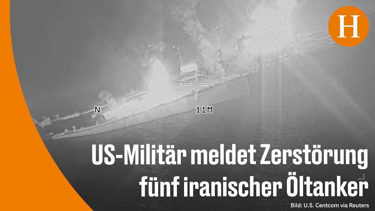 Öltanker Iran – US-Außenminister Marco Rubio kündigt weitere Angriffe auf iranische Öltanker in der Straße von Hormus an