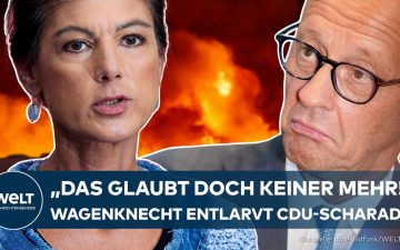 Friedensverhandlungen Ukraine – Sahra Wagenknecht spricht zu Friedensverhandlungen im Ukraine-Krieg vor dem Landtag Sachsen-…