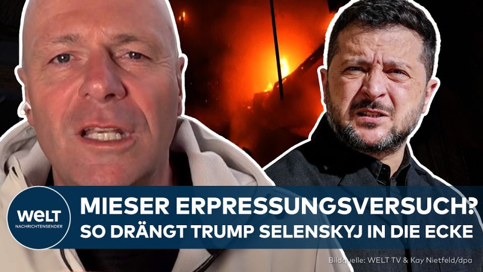 Ukrainische Energieinfrastruktur nach russischem Angriff – Symbolbild zum Ukrainekrieg Trump Selenski Konflikt