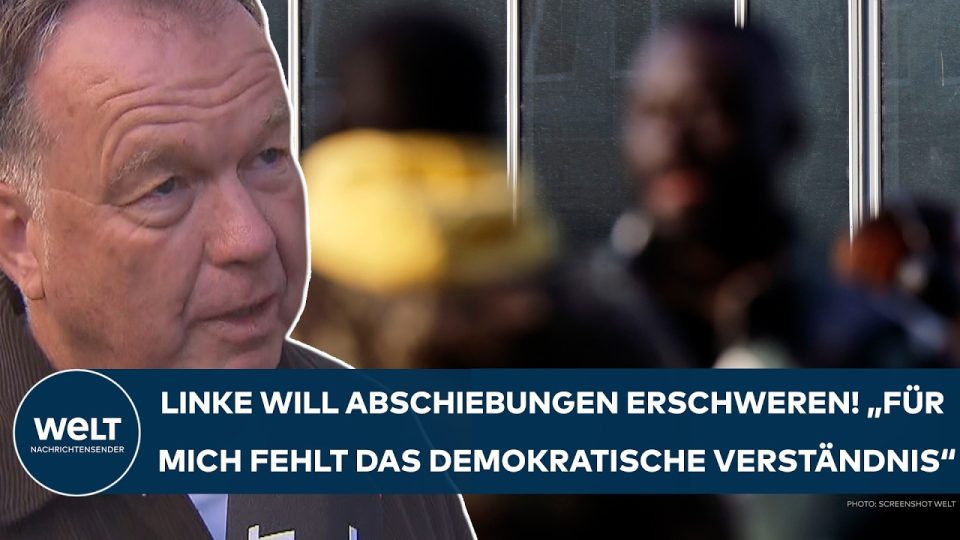 Asylpolitik Berlin – Berliner Bürger diskutieren über Asylpolitik und Migration auf einer belebten Straße in Berlin