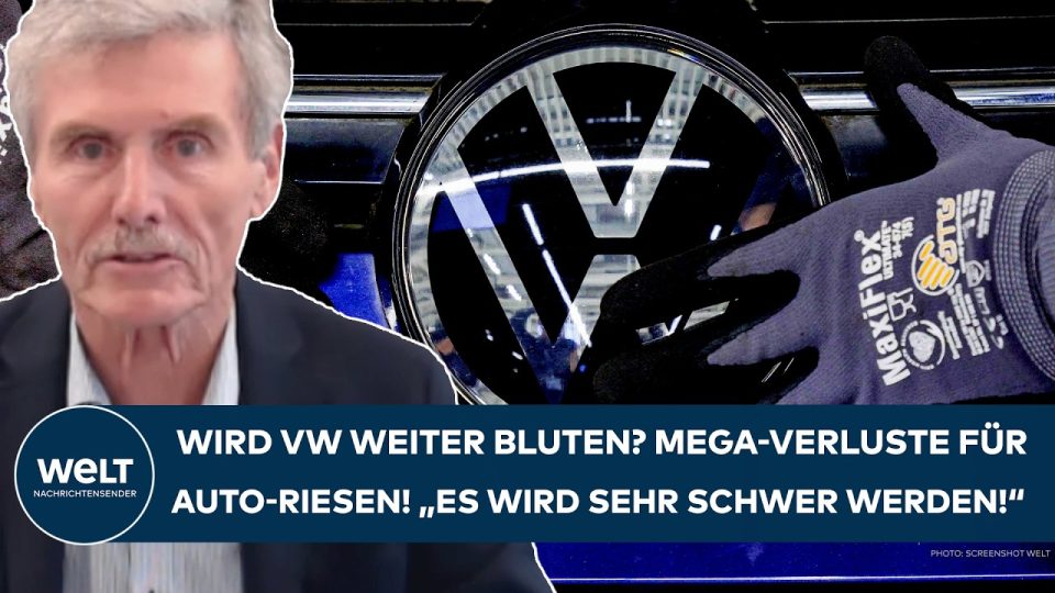 Volkswagen-Werk von außen – Symbol der VW Krise mit sinkenden Absatzzahlen in China