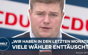 Delegierte des Junge Union Deutschlandtags in Bonn applaudieren Markus Söder bei seiner Rede