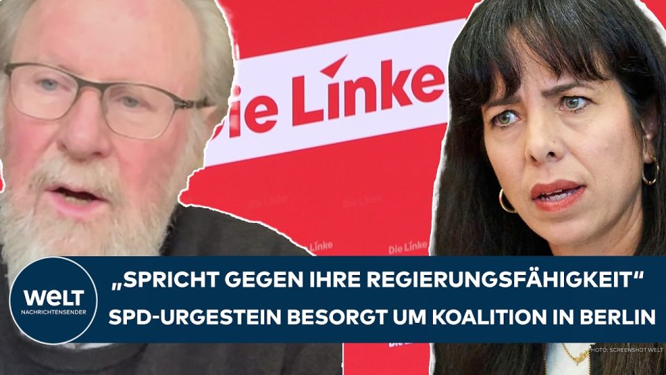 Rot-Grün-Rot Koalition Berlin – Wolfgang Thierse (SPD) spricht über die Berliner Rot-Grün-Rot-Koalition und die Regierungsfä…