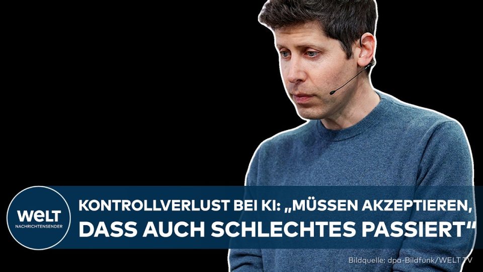 OpenAI-Chef Sam Altman spricht über KI-Risiko und Risikobereitschaft bei der Entwicklung von Künstlicher Intelligenz
