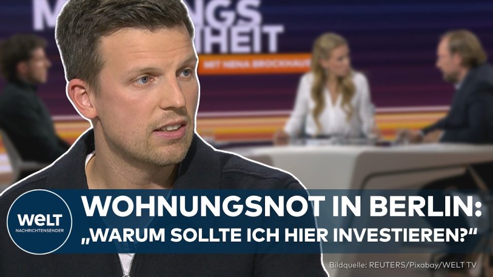Blick auf Berliner Mietshäuser und Baustellen – Symbol für die angespannte Berliner Wohnungspolitik