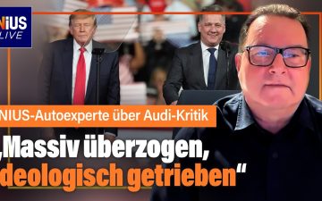 Audi-Werk USA – Audi-Werk in den USA: Fabrikhalle mit Audi-SUVs am Fließband, Investition von 4,2 Milliarden Euro in Georgia