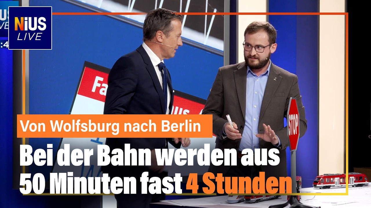 Pendler warten auf einem Bahnsteig auf einen ICE der Deutschen Bahn – Bahn-Sperrung Berlin Hannover sorgt für massive Verzög…