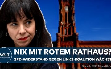 Berliner Koalitionsgespräche: SPD-Politikerinnen Giffey und Eralp im politischen Konflikt um rot-grün-rotes Bündnis