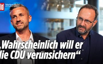AfD Sachsen-Anhalt – Ulrich Sigmund, AfD-Spitzenkandidat in Sachsen-Anhalt, bei einer Pressekonferenz zur Ministerpräsidente…